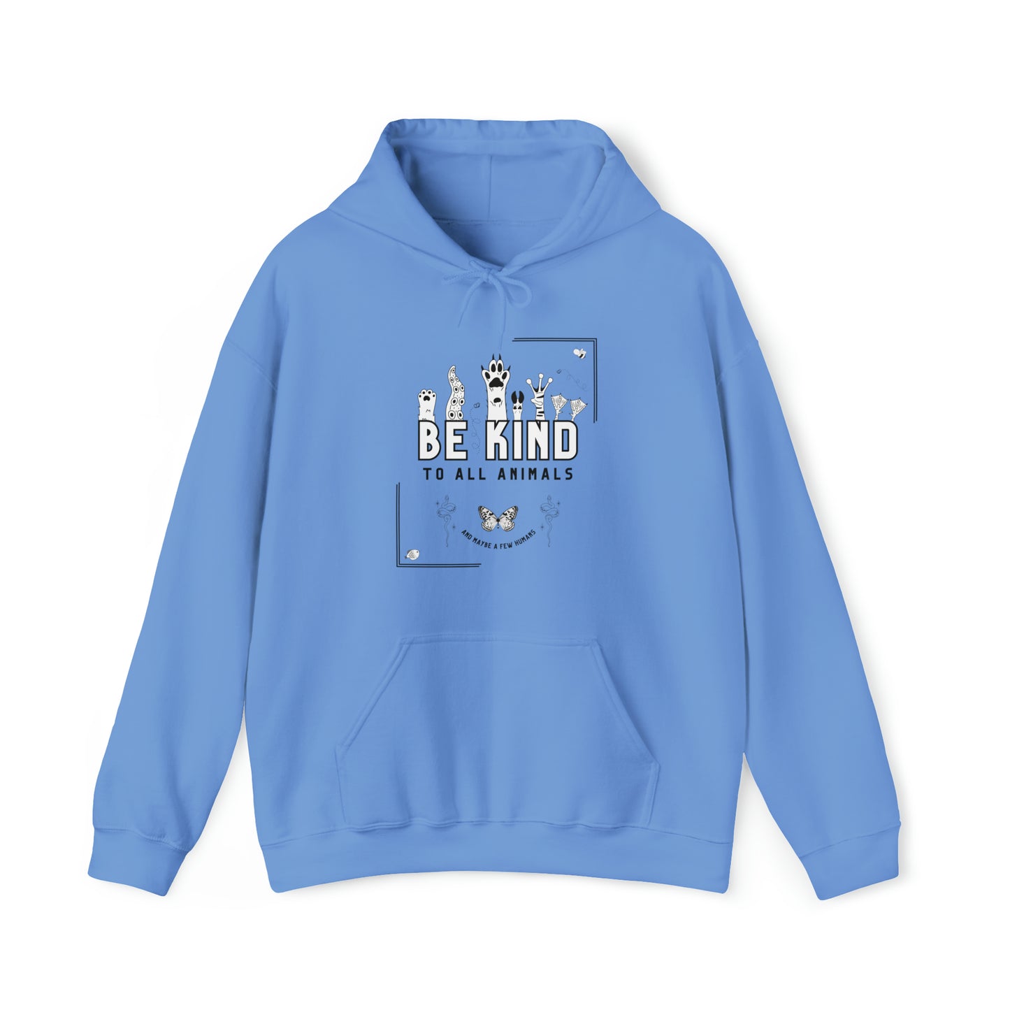 Be Kind To All Animals Hooded Sweatshirt for Men & Women