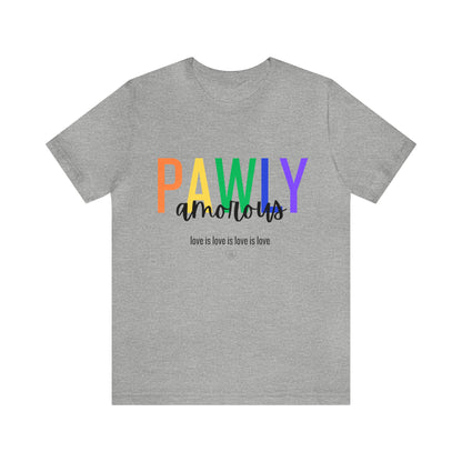 PawlyAmorous - Pride Shirt for Animal Lovers, LGBTQIA+