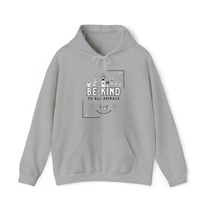 Be Kind To All Animals Hooded Sweatshirt for Men & Women