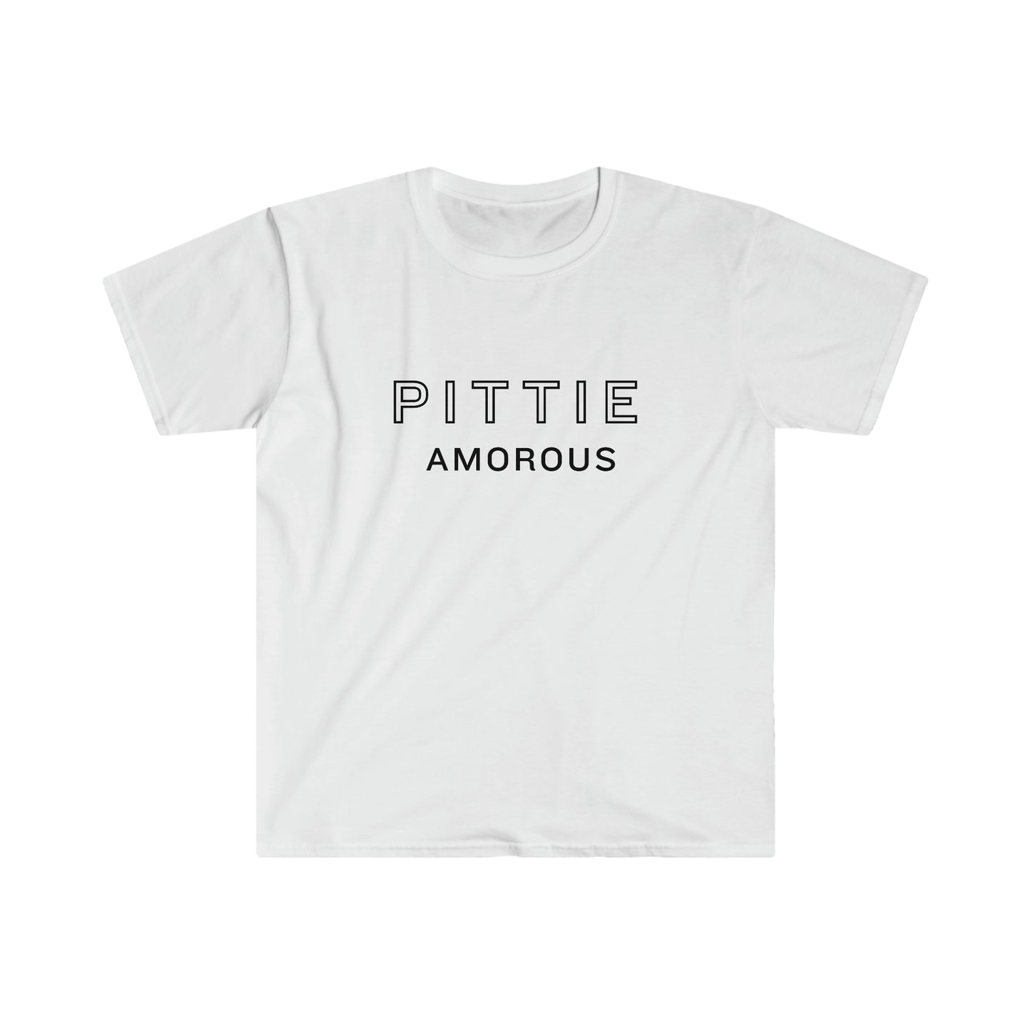 Pittieamorous -Unisex Softstyle T-Shirt for Pit Bull Lovers and Advocates!