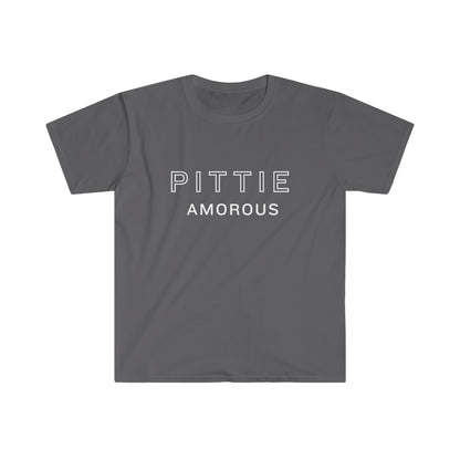 Pittieamorous -Unisex Softstyle T-Shirt for Pit Bull Lovers and Advocates!