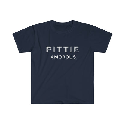 Pittieamorous -Unisex Softstyle T-Shirt for Pit Bull Lovers and Advocates!